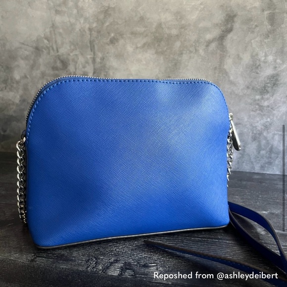 Michael Kors NWOT beautiful blue satchel - Picture 7 of 8